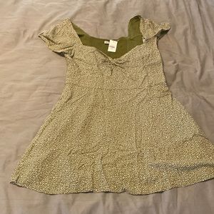 A & F easy waist mini dress NWT size L